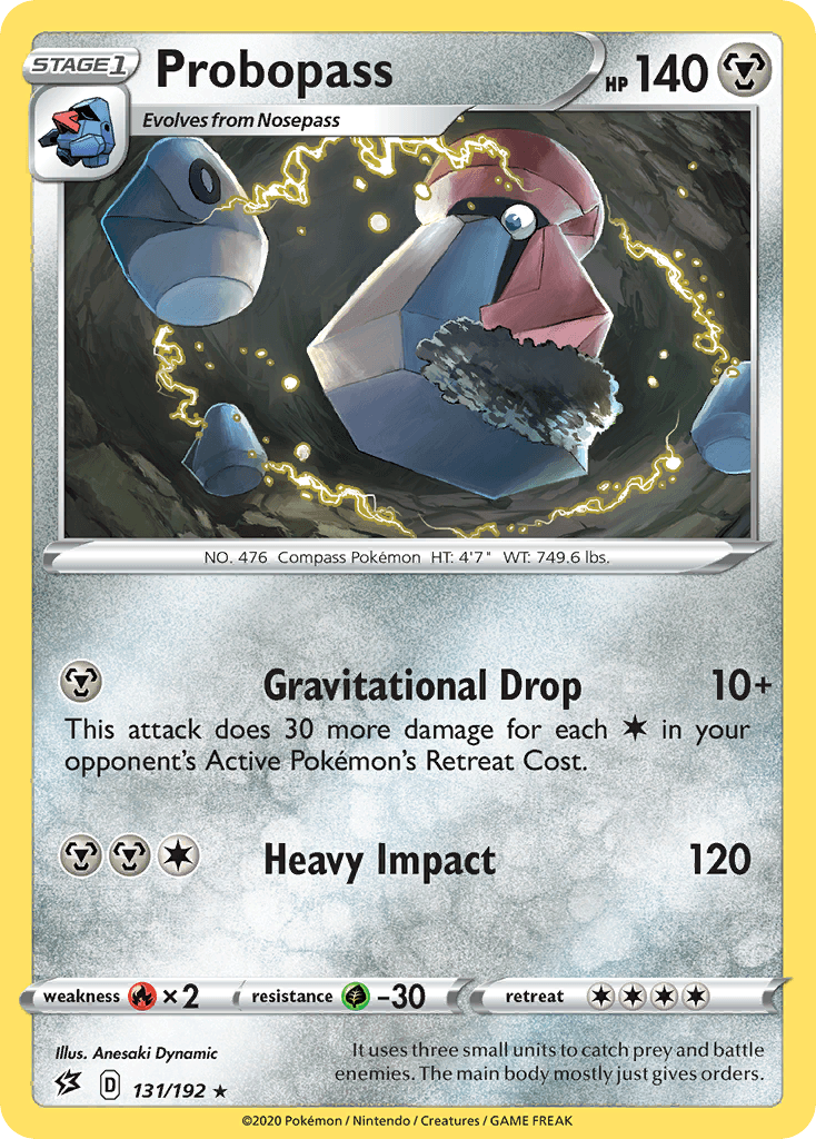 Probopass Rebel Clash card