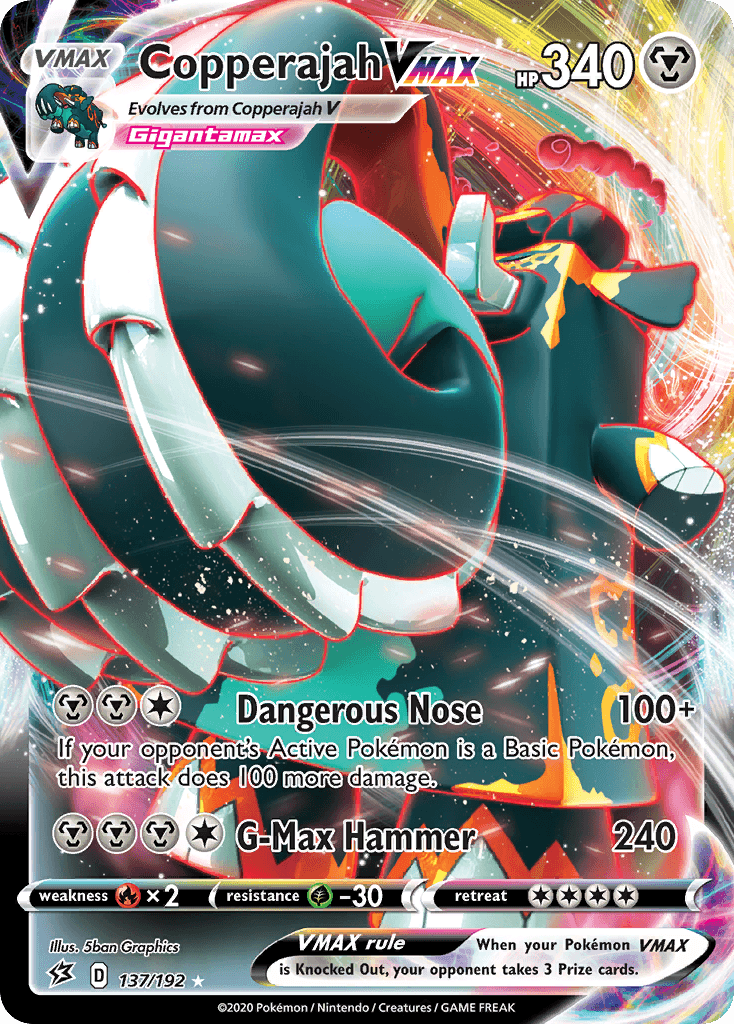Copperajah VMAX Rebel Clash card