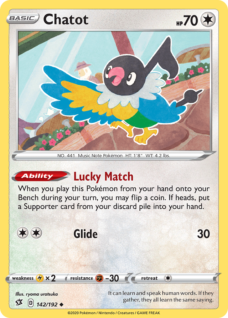 Chatot Rebel Clash card