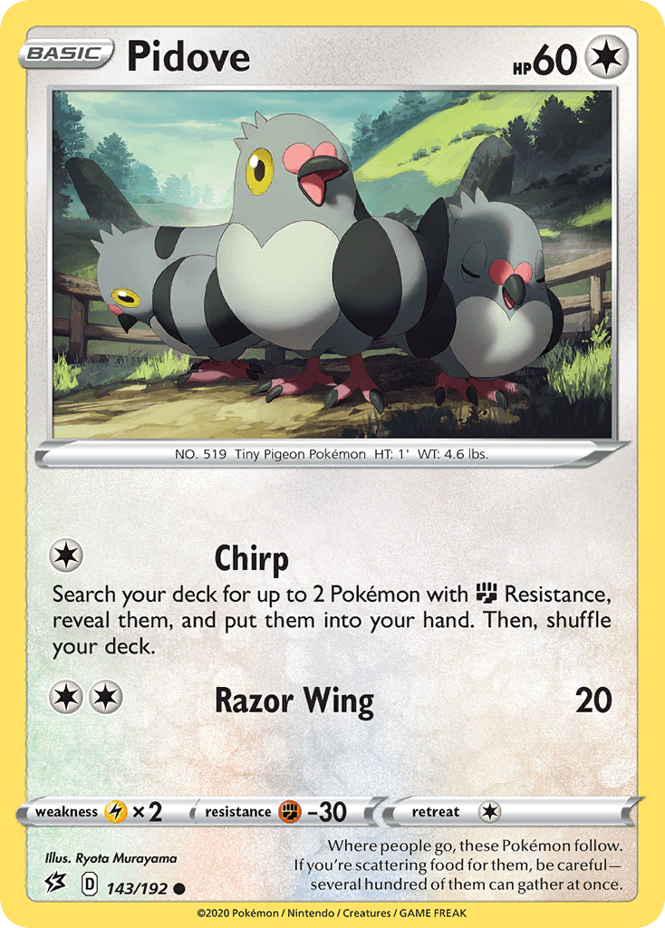 Pidove Rebel Clash card