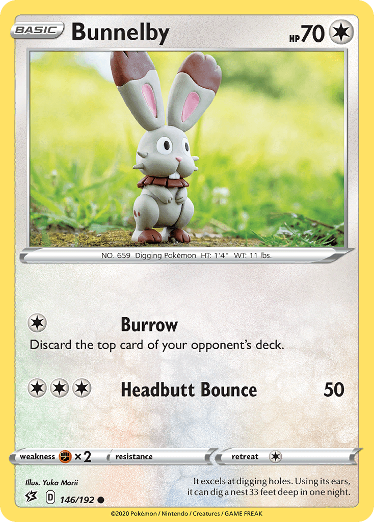 Bunnelby Rebel Clash card