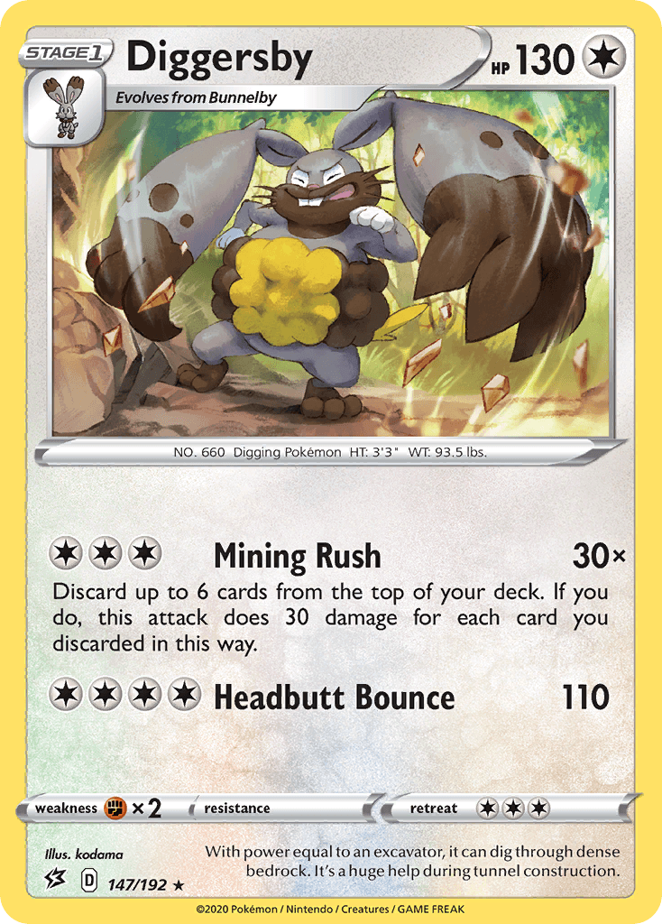 Diggersby Rebel Clash card