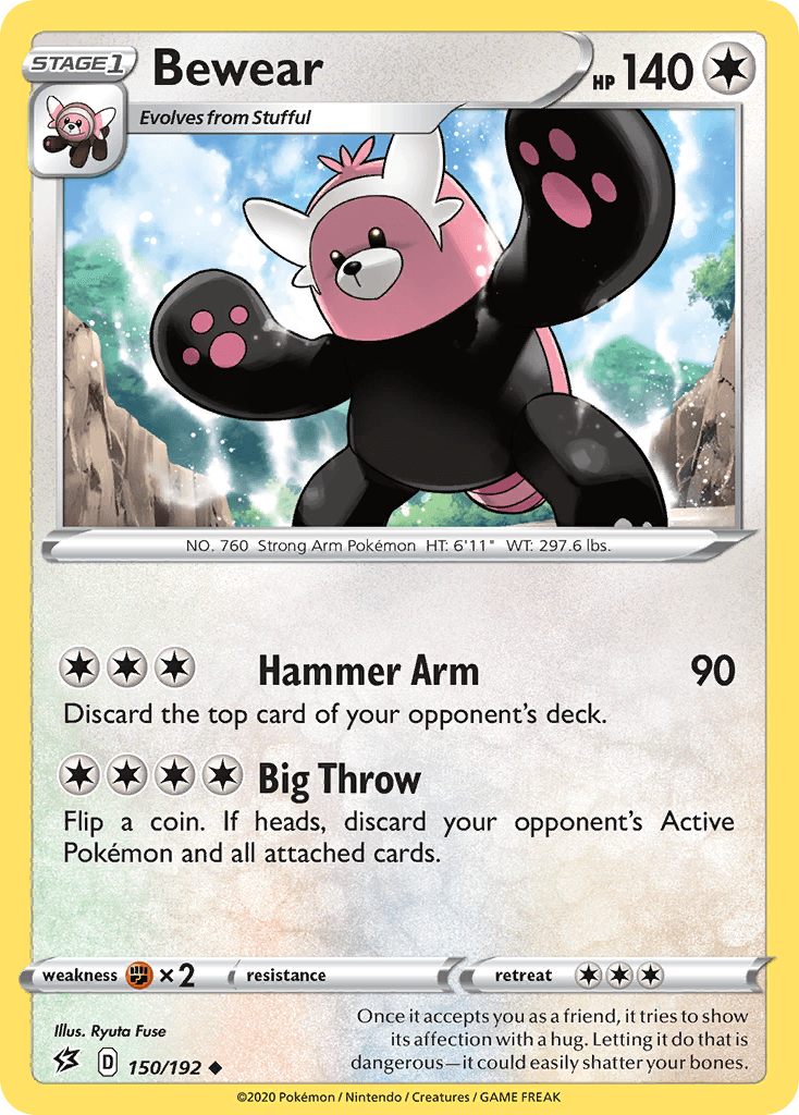 Bewear Rebel Clash card