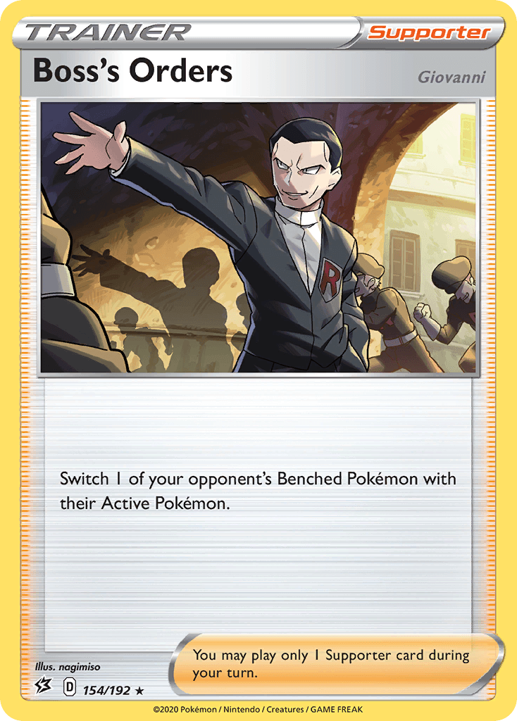 Boss's Orders Rebel Clash card