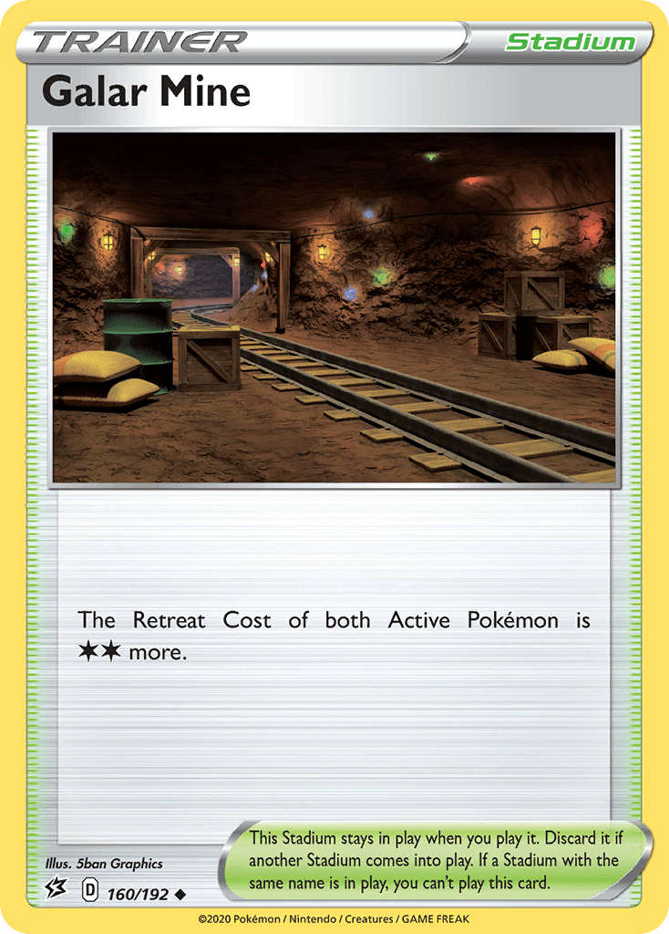Galar Mine Rebel Clash card