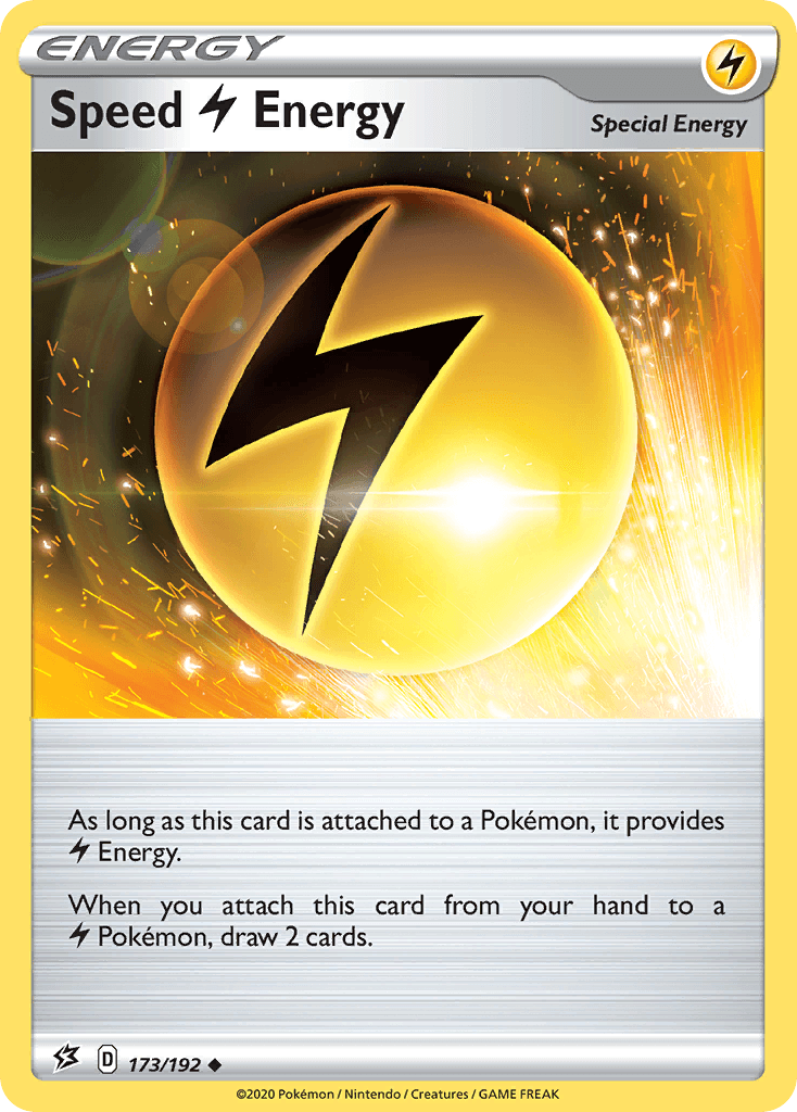 Speed Lightning Energy Rebel Clash card