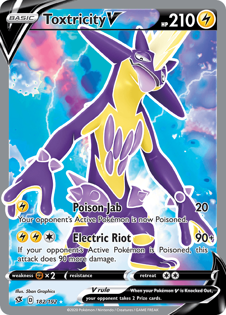 Toxtricity V Rebel Clash card