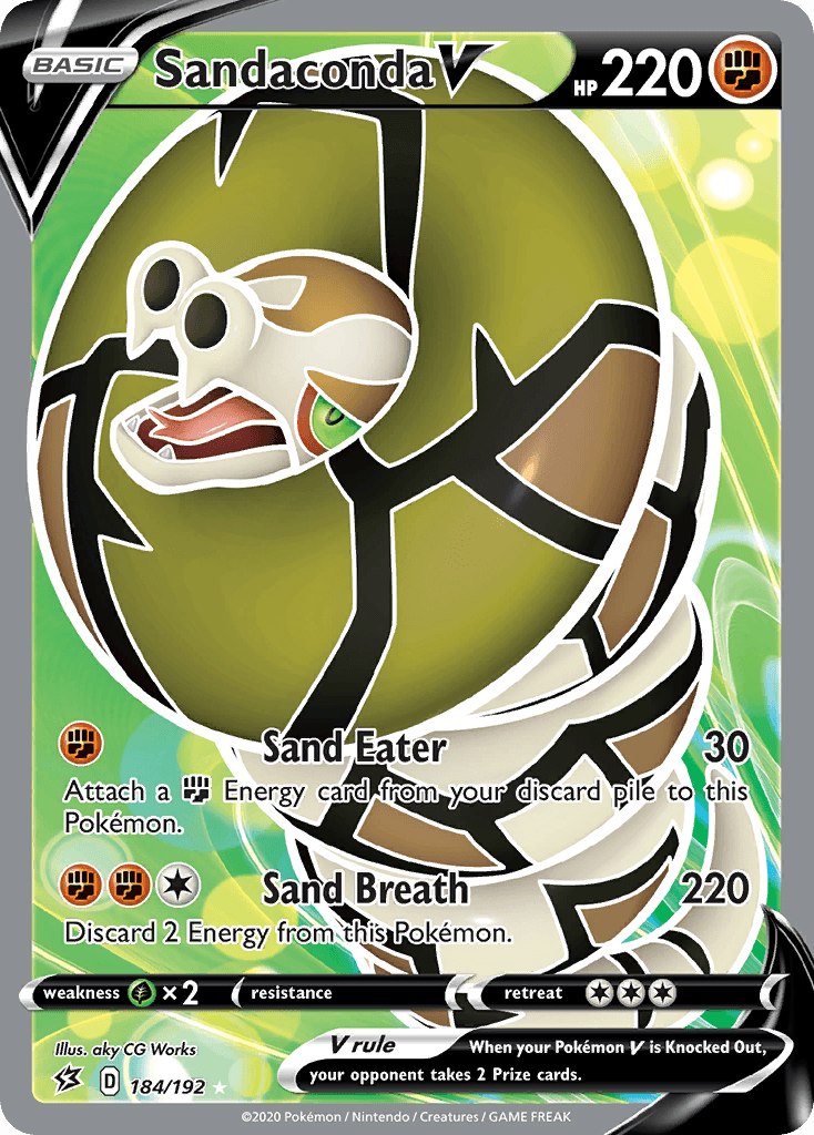Sandaconda V Rebel Clash card