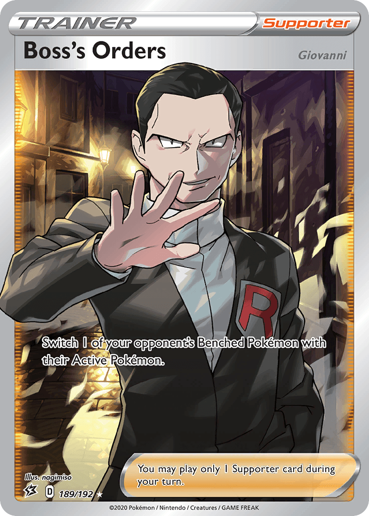 Boss's Orders Rebel Clash card