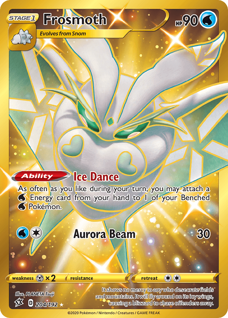 Frosmoth Rebel Clash card
