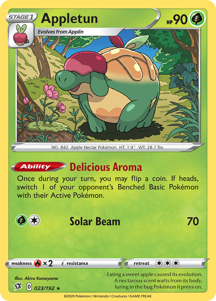 Appletun Rebel Clash card