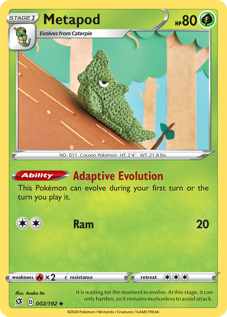 Metapod Rebel Clash card
