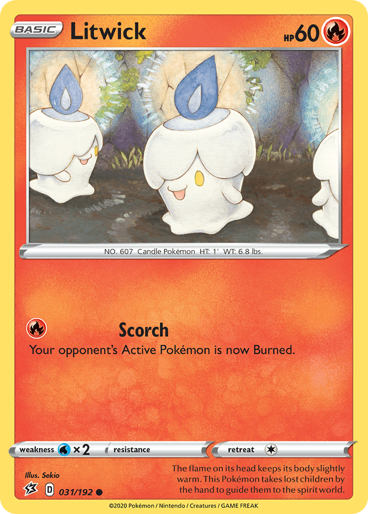 Litwick Rebel Clash card