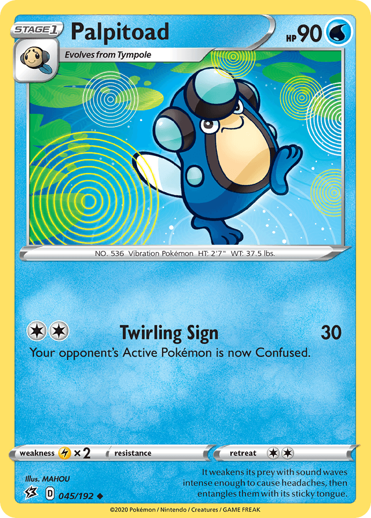 Palpitoad Rebel Clash card
