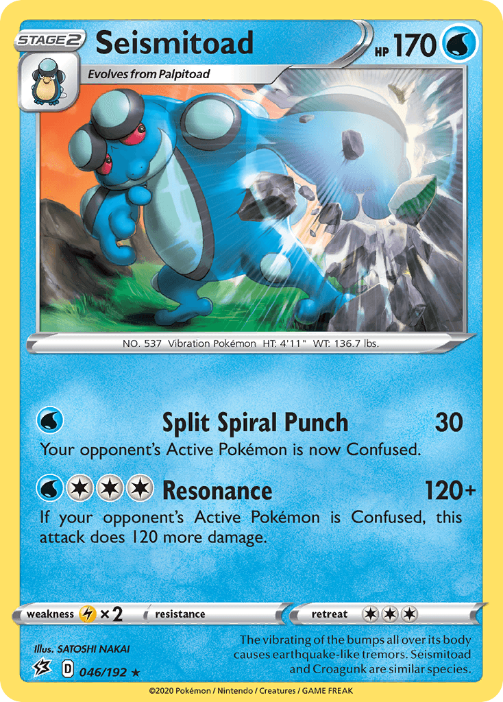 Seismitoad Rebel Clash card
