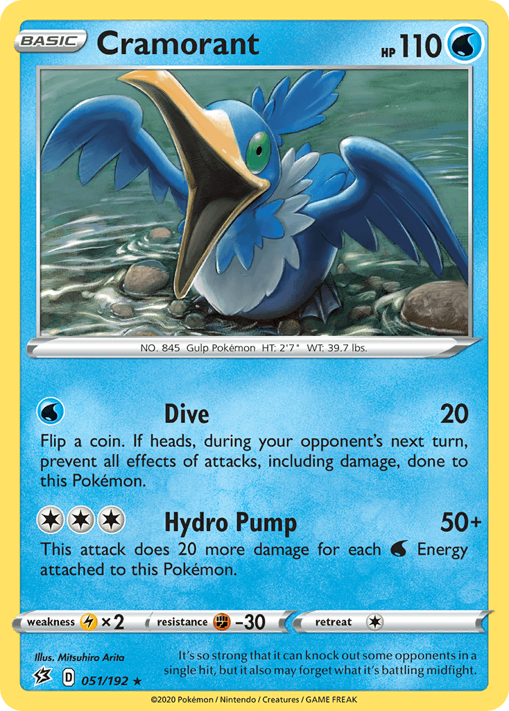 Cramorant Rebel Clash card