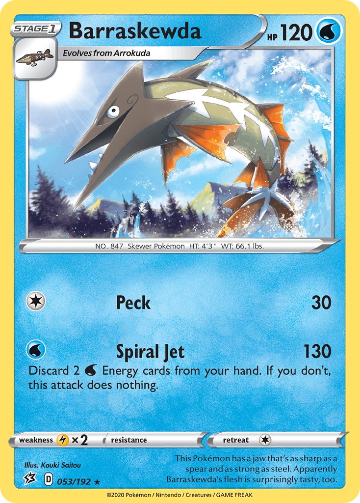 Barraskewda Rebel Clash card