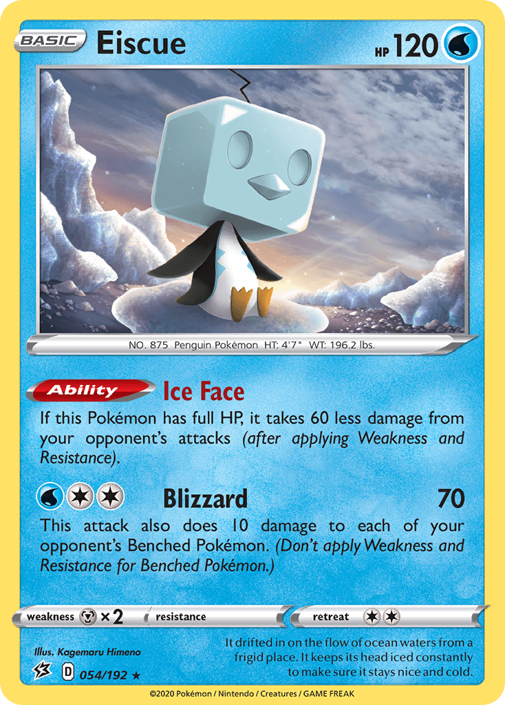 Eiscue Rebel Clash card