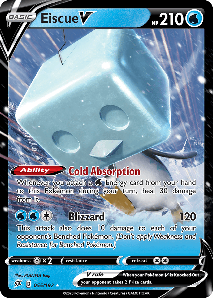 Eiscue V Rebel Clash card