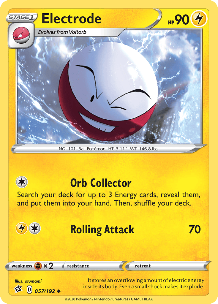 Electrode Rebel Clash card