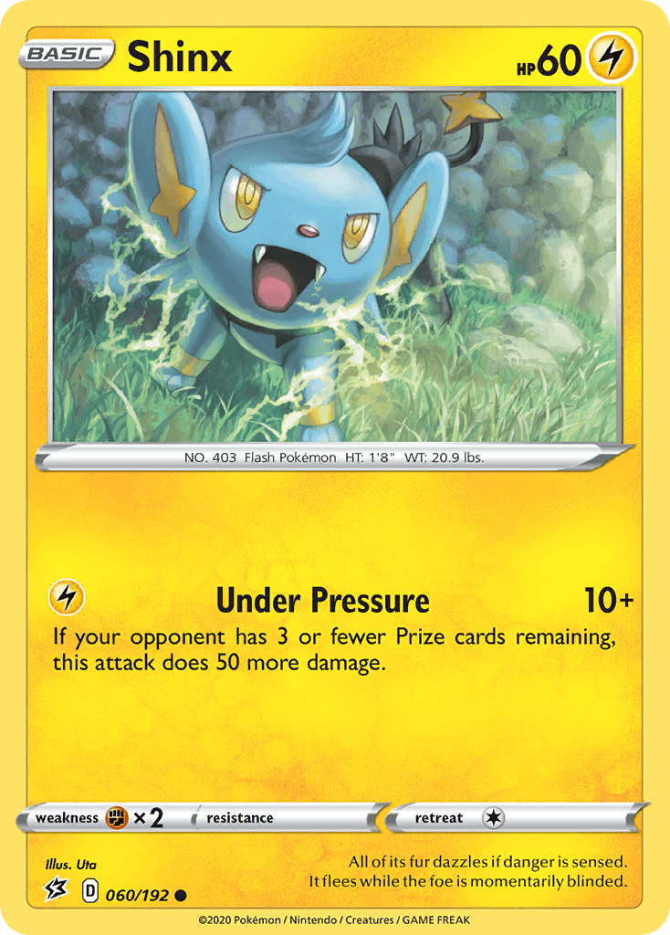 Shinx Rebel Clash card