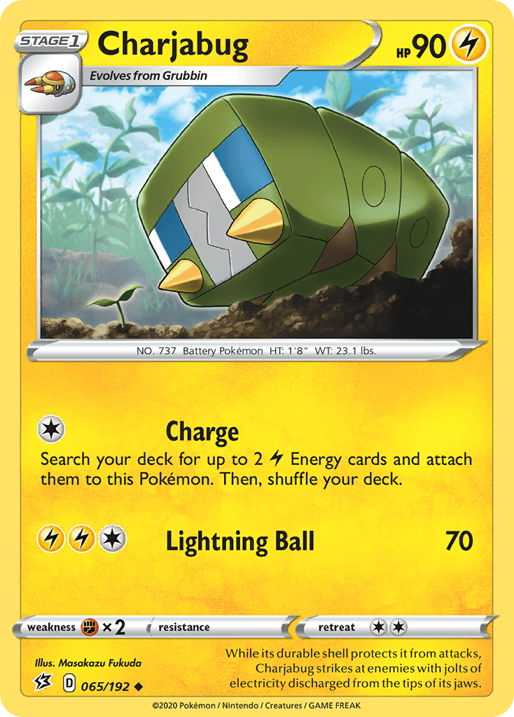 Charjabug Rebel Clash card