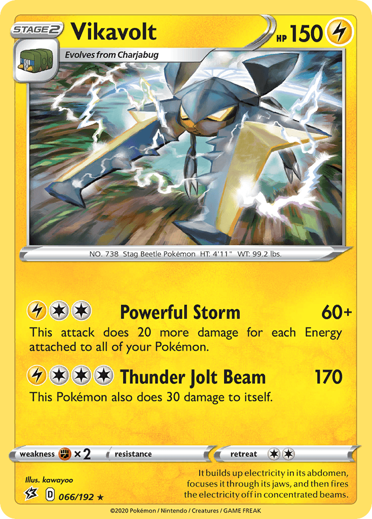 Vikavolt Rebel Clash card