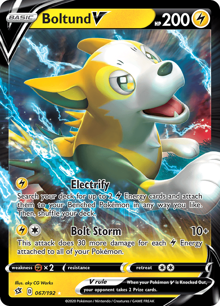 Boltund V Rebel Clash card