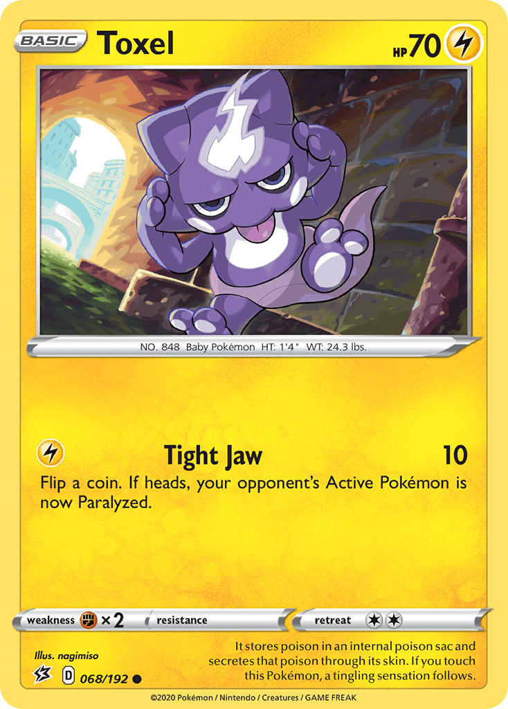 Toxel Rebel Clash card