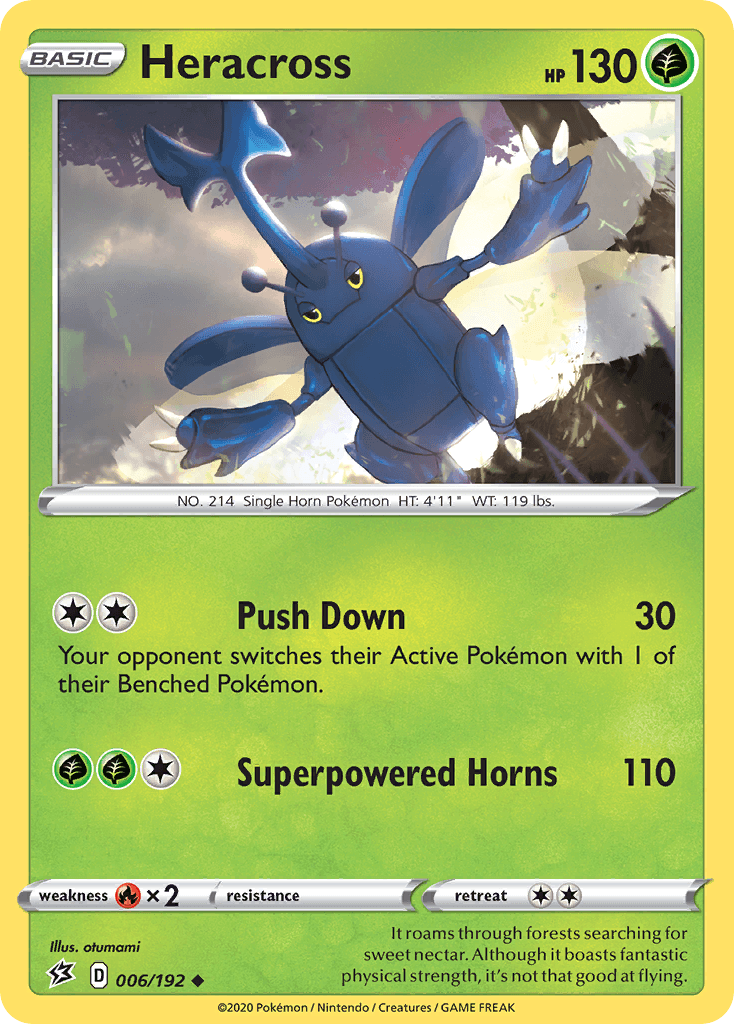 Heracross Rebel Clash card