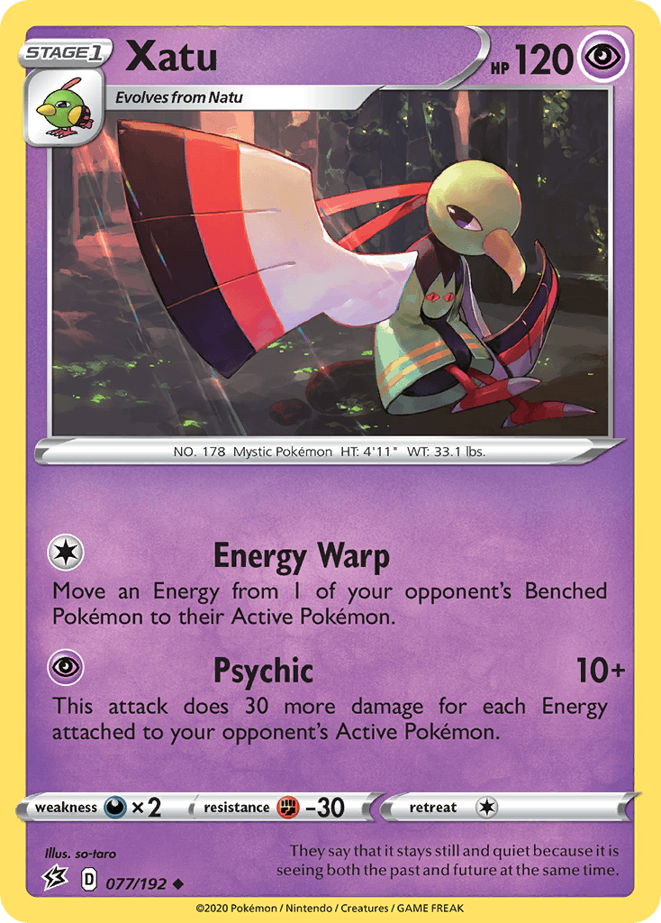 Xatu Rebel Clash card
