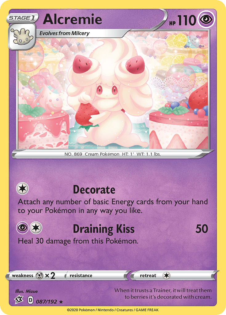 Alcremie Rebel Clash card