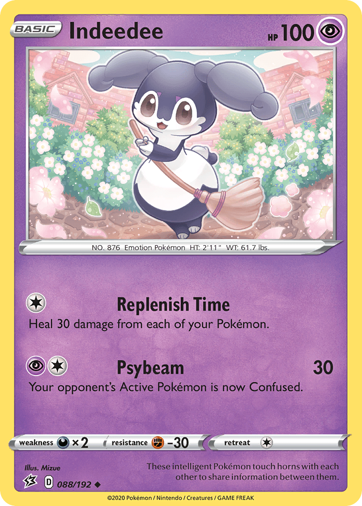 Indeedee Rebel Clash card