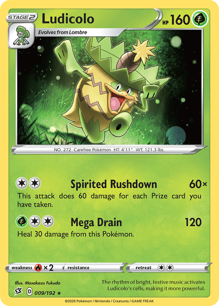 Ludicolo Rebel Clash card