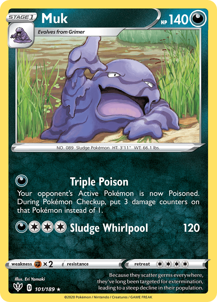 Muk Darkness Ablaze card