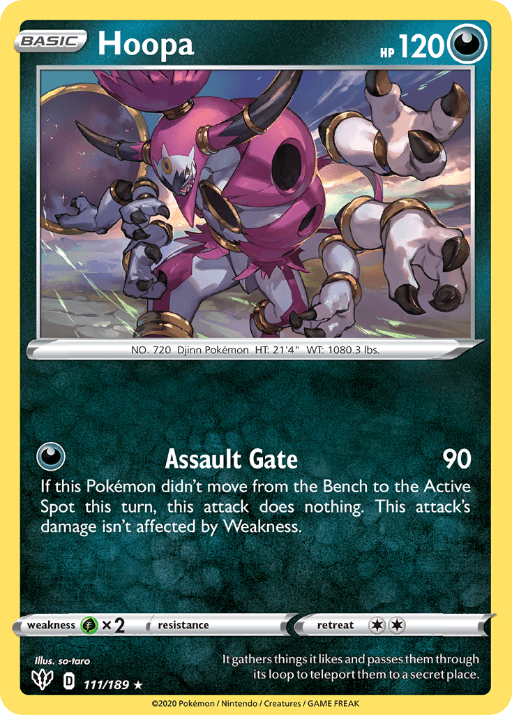 Hoopa Darkness Ablaze card