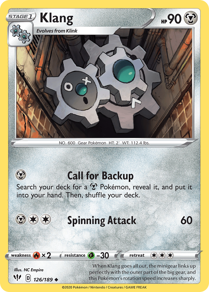 Klang Darkness Ablaze card