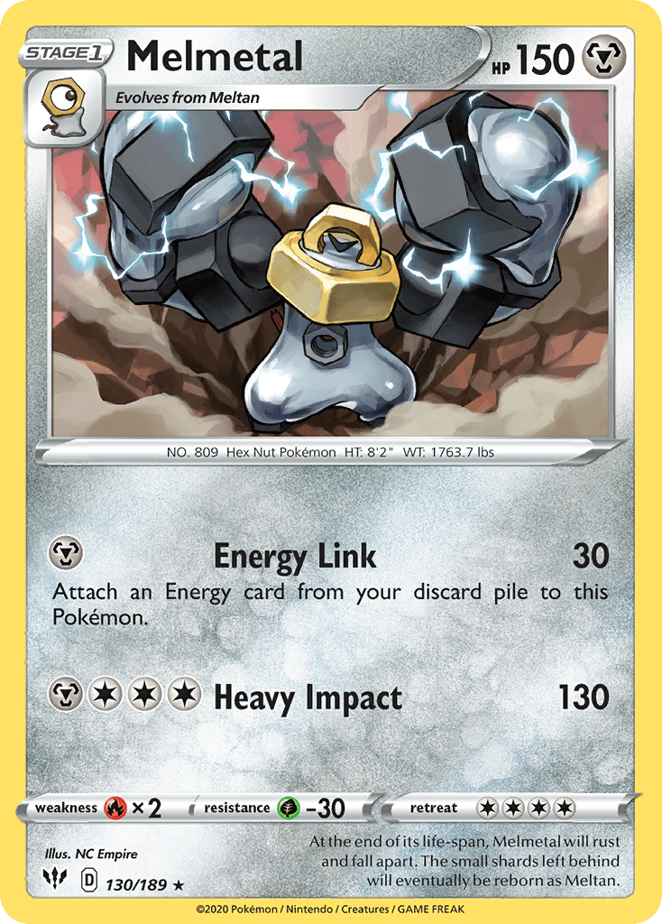 Melmetal Darkness Ablaze card