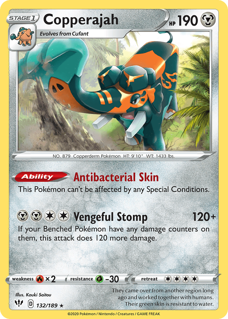 Copperajah Darkness Ablaze card