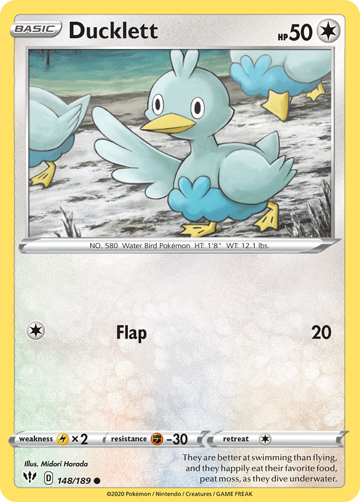 Ducklett Darkness Ablaze card