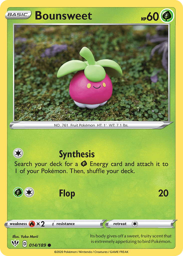 Bounsweet Darkness Ablaze card