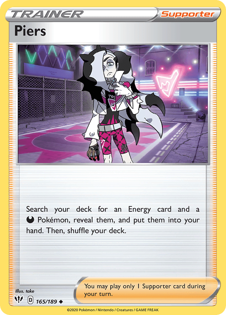 Piers Darkness Ablaze card