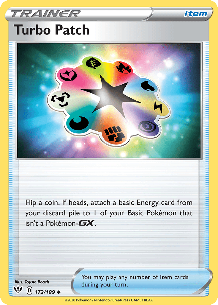 Turbo Patch Darkness Ablaze card