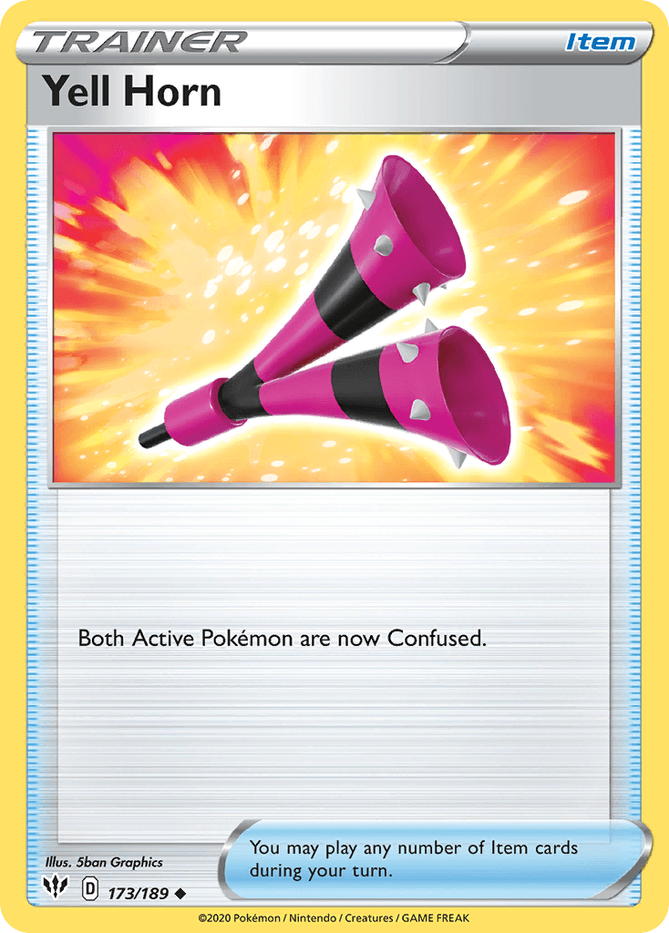 Yell Horn Darkness Ablaze card