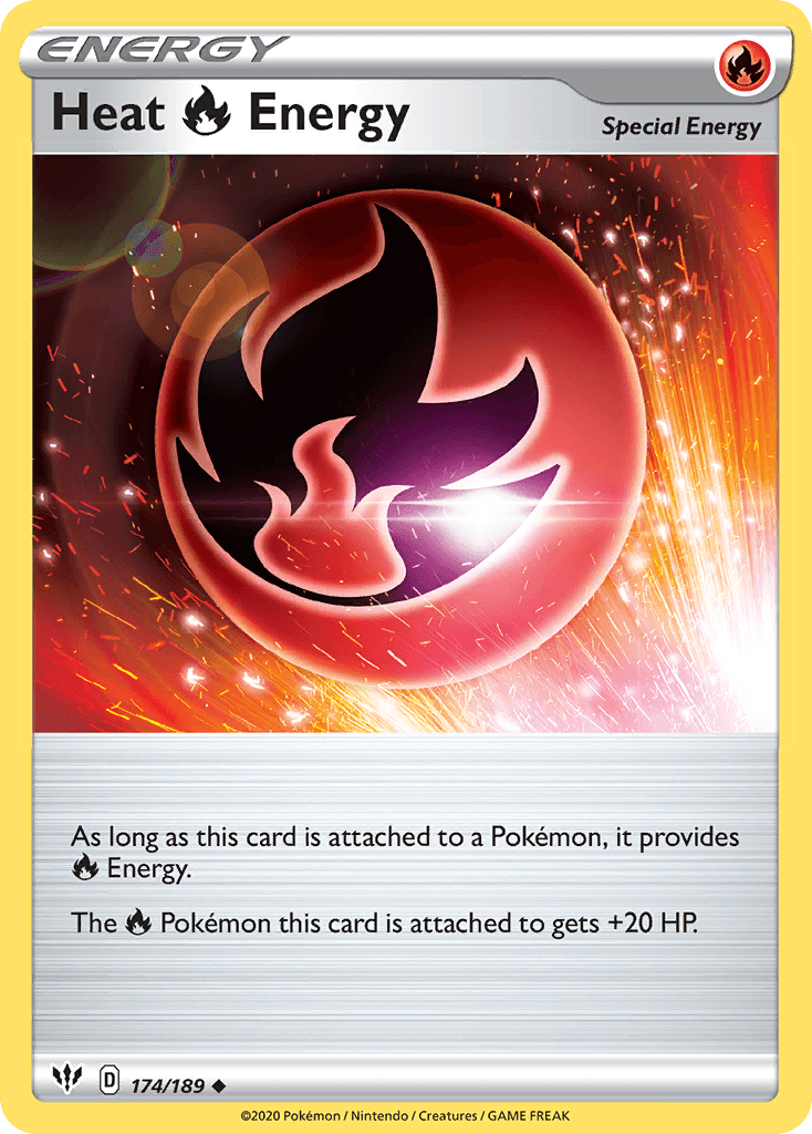 Heat Fire Energy Darkness Ablaze card