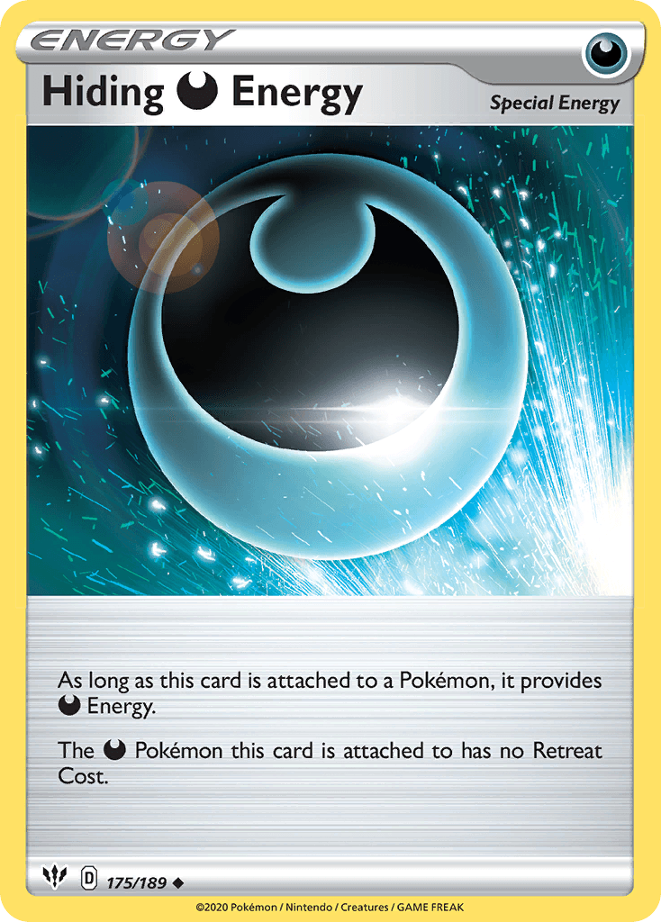Hiding Darkness Energy Darkness Ablaze card