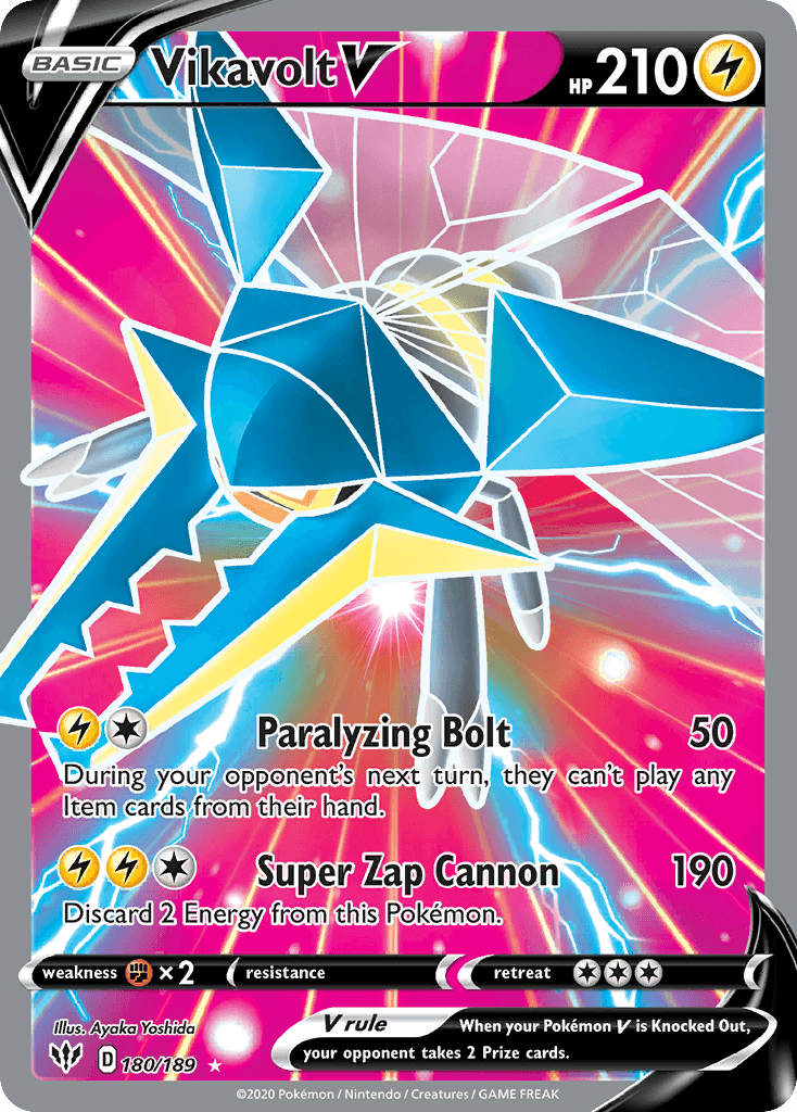 Vikavolt V Darkness Ablaze card