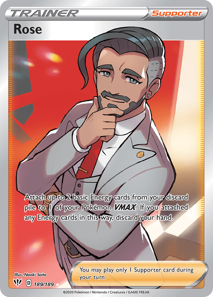 Rose Darkness Ablaze card