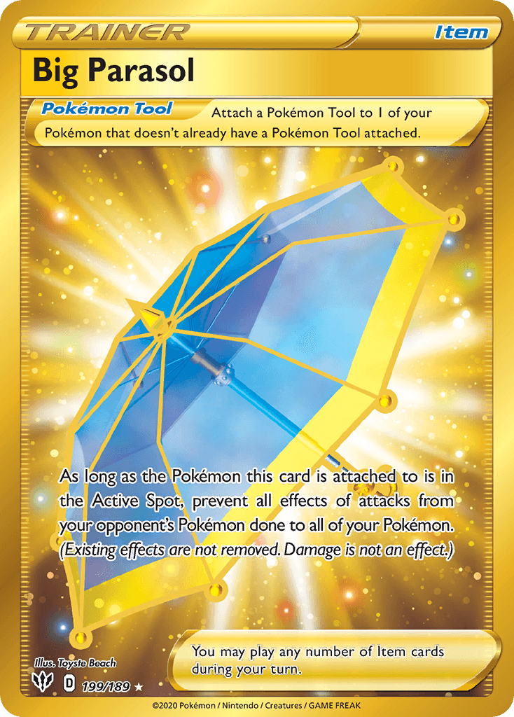 Big Parasol Darkness Ablaze card