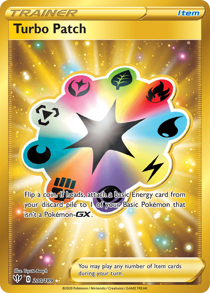 Turbo Patch Darkness Ablaze card